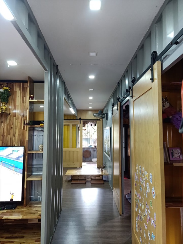 Độc đáo ngôi nhà làm bằng container giữa trung tâm phố thị - 5 Độc đáo ngôi nhà làm bằng container giữa trung tâm phố thị - 5