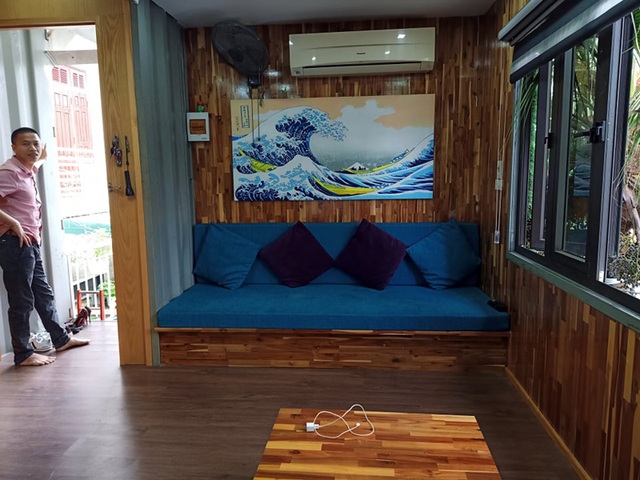 Độc đáo ngôi nhà làm bằng container giữa trung tâm phố thị - 6 Độc đáo ngôi nhà làm bằng container giữa trung tâm phố thị - 6