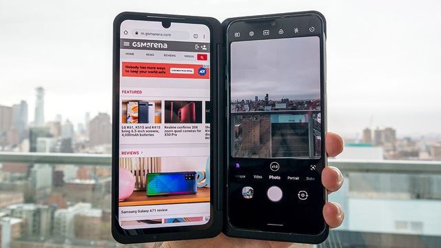 LG ra mắt smartphone 5G, có thể quay video 8K, gập mở như Galaxy Fold - Ảnh minh hoạ 5