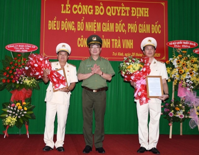 Trà Vinh có tân giám đốc, phó giám đốc công an tỉnh - 1 Trà Vinh có tân giám đốc, phó giám đốc công an tỉnh - 1
