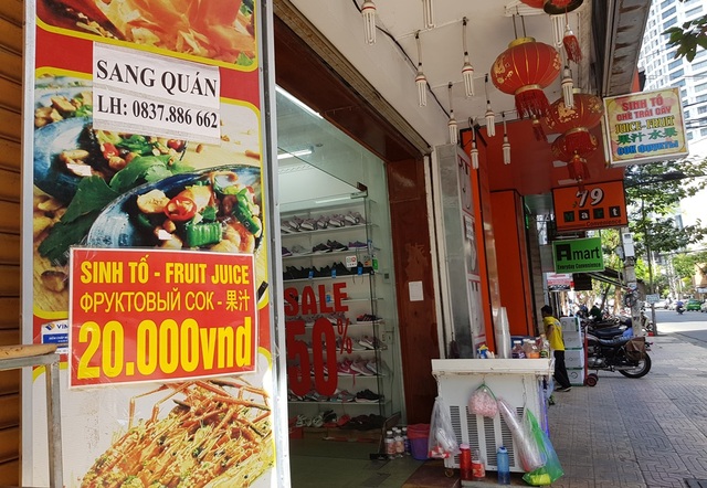 Nha Trang: Hàng loạt cửa hàng ở phố tây đóng cửa, trả mặt bằng - 3