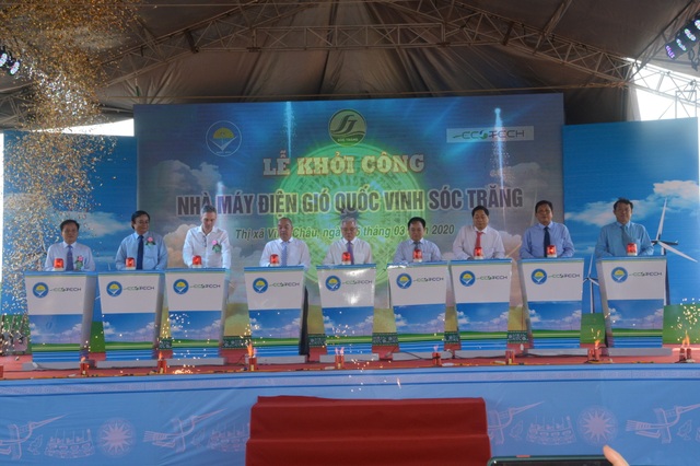 Sóc Trăng khởi công xây nhà máy điện gió hơn 5.300 tỷ đồng - 1 Sóc Trăng khởi công xây nhà máy điện gió hơn 5.300 tỷ đồng - 1