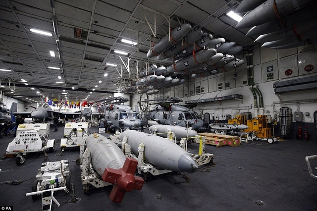 Tàu sân bay USS Theodore Roosevelt - “thành phố nổi” của Hải quân Mỹ - 3 Tàu sân bay USS Theodore Roosevelt - “thành phố nổi” của Hải quân Mỹ - 3