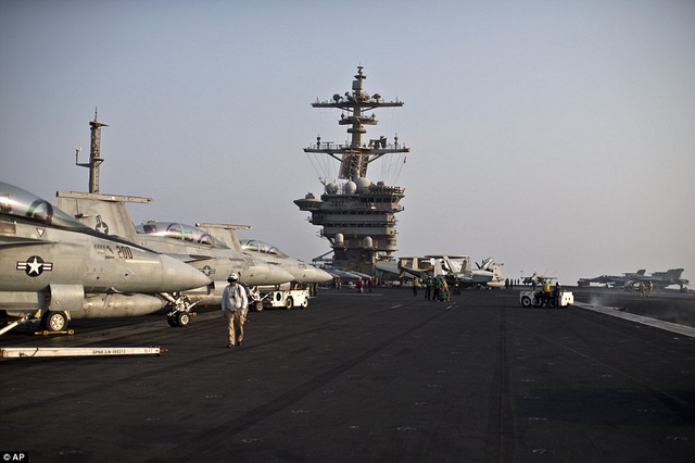 Tàu sân bay USS Theodore Roosevelt - “thành phố nổi” của Hải quân Mỹ - 11 Tàu sân bay USS Theodore Roosevelt - “thành phố nổi” của Hải quân Mỹ - 11