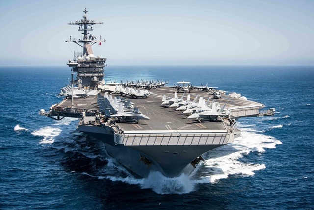 Tàu sân bay USS Theodore Roosevelt - “thành phố nổi” của Hải quân Mỹ - 1 Tàu sân bay USS Theodore Roosevelt - “thành phố nổi” của Hải quân Mỹ - 1