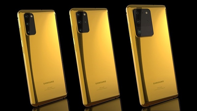 Ngắm phiên bản Galaxy S20 mạ vàng siêu sang, giá gần 5.000 USD
