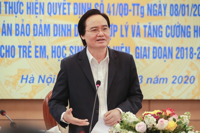 Bộ trưởng Phùng Xuân Nhạ: Triển khai mô hình thí điểm bữa ăn học đường - 1 Bộ trưởng Phùng Xuân Nhạ: Triển khai mô hình thí điểm bữa ăn học đường - 1