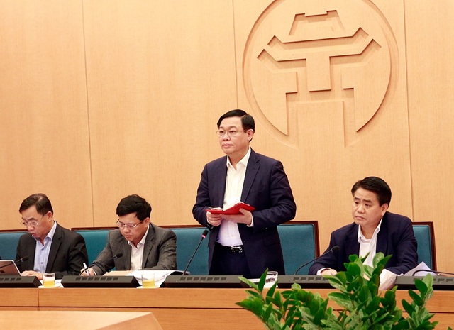 Bí thư Hà Nội hỏi Bí thư Vĩnh Phúc kinh nghiệm khoanh vùng dịch - 1 Bí thư Hà Nội hỏi Bí thư Vĩnh Phúc kinh nghiệm khoanh vùng dịch - 1
