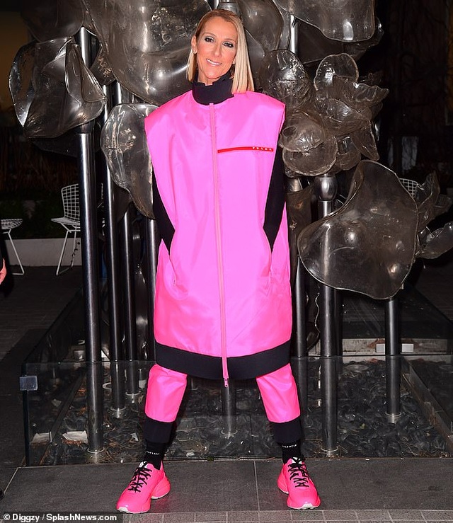 Celine Dion diện váy kết hợp với quần - 7