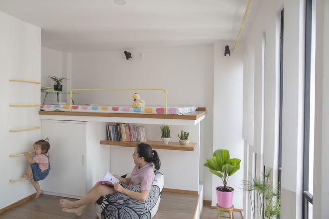 Nhà ống hình chữ nhật tưởng nhỏ mà hóa rộng - 7 Nhà ống hình chữ nhật tưởng nhỏ mà hóa rộng - 7