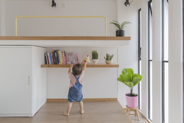 Nhà ống hình chữ nhật tưởng nhỏ mà hóa rộng - 8 Nhà ống hình chữ nhật tưởng nhỏ mà hóa rộng - 8