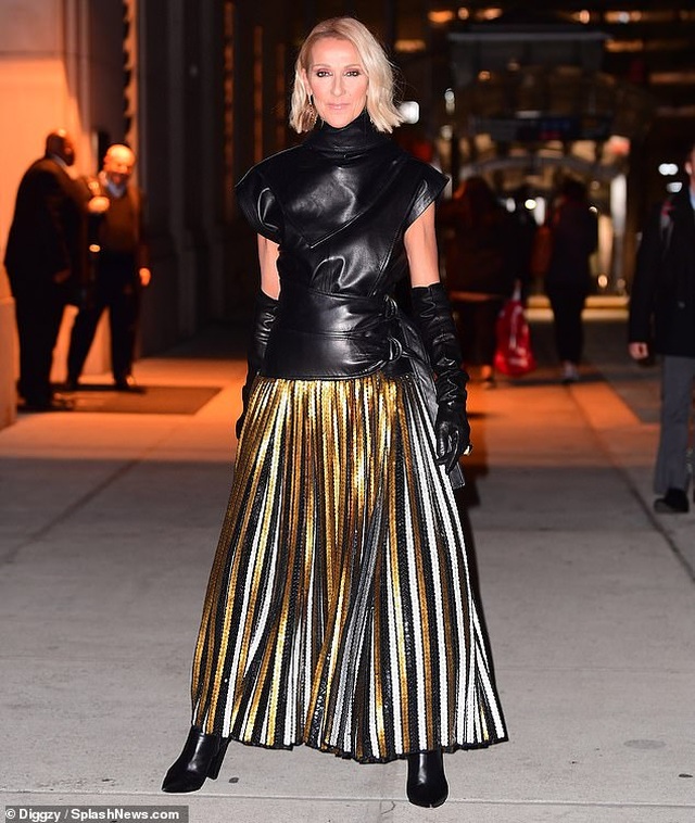 Celine Dion diện váy kết hợp với quần - 9