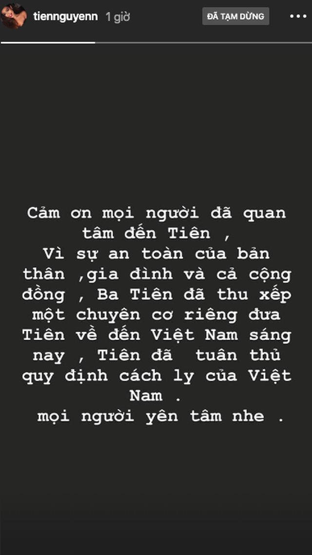 Ái nữ hàng hiệu Tiên Nguyễn đáp chuyên cơ về Việt Nam chấp hành cách ly - 2 Ái nữ hàng hiệu Tiên Nguyễn đáp chuyên cơ về Việt Nam chấp hành cách ly - 2