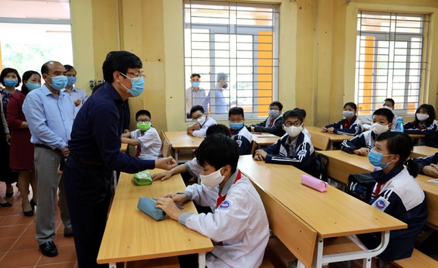 Hôm nay, Vĩnh Phúc cho học sinh Mầm non đến THCS đi học trở lại - 3 Hôm nay, Vĩnh Phúc cho học sinh Mầm non đến THCS đi học trở lại - 3
