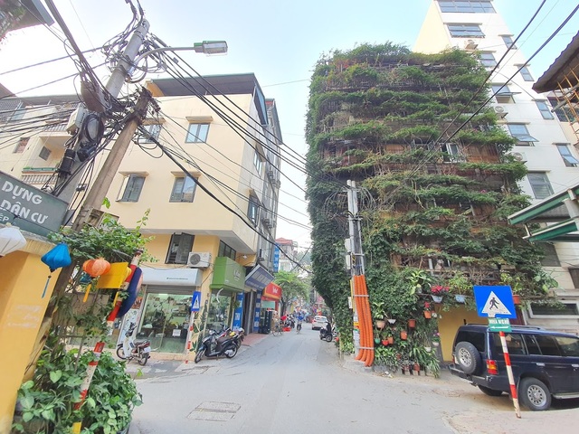 Nhà cây 5 tầng phủ kín hoa giấy ở Hà Nội, ai đi qua cũng dừng lại ngắm - 2