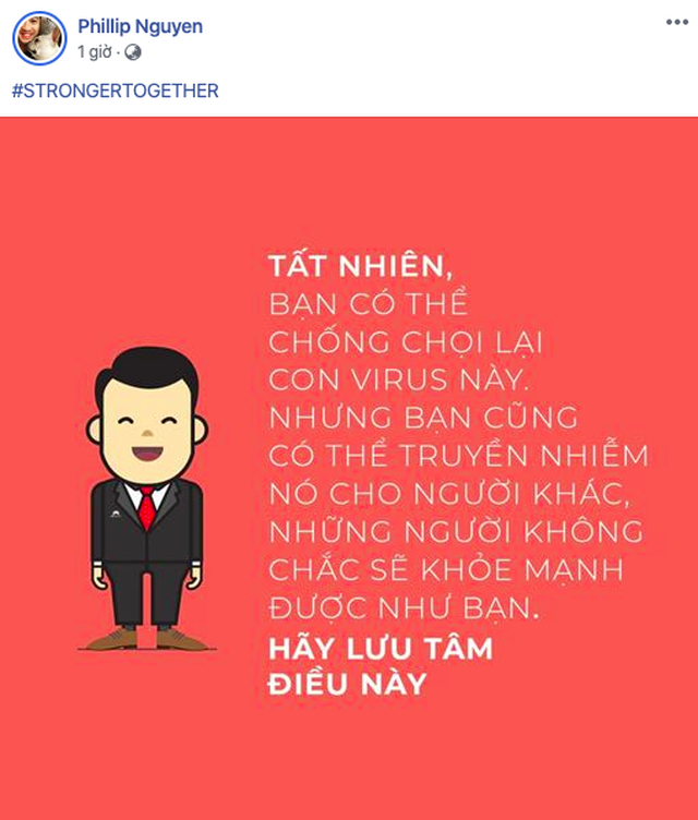Anh trai rich kid Tiên Nguyễn tích cực tuyên truyền chống dịch Covid-19 - 3 Anh trai rich kid Tiên Nguyễn tích cực tuyên truyền chống dịch Covid-19 - 3