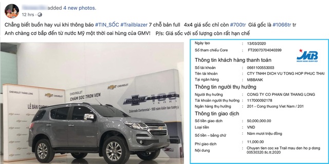 Chevrolet Trailblazer đột ngột giảm giá 260 triệu đồng - 2