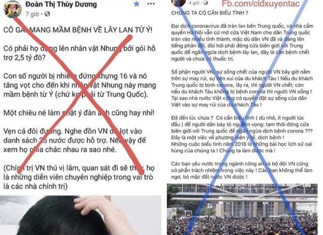 Lợi dụng dịch Covid-19, nhiều đối tượng phát tán thông tin xuyên tạc - 2 Lợi dụng dịch Covid-19, nhiều đối tượng phát tán thông tin xuyên tạc - 2