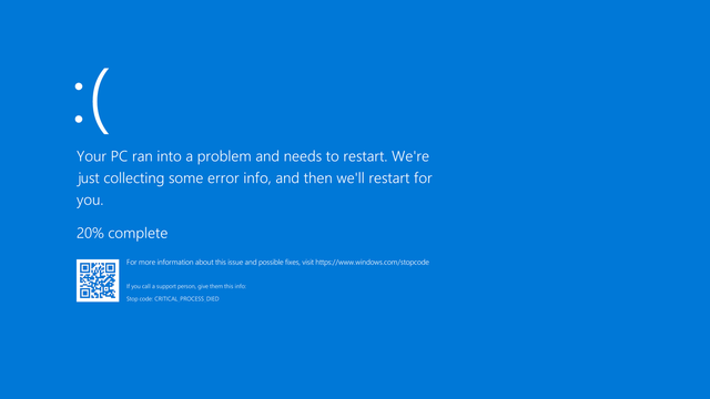 Windows 10 gặp lỗi màn hình xanh sau khi cập nhật - 1 Windows 10 gặp lỗi màn hình xanh sau khi cập nhật - 1