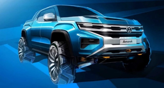 Bán tải VW Amarok thế hệ mới sẽ dùng chung khung gầm với Ford Ranger - 1