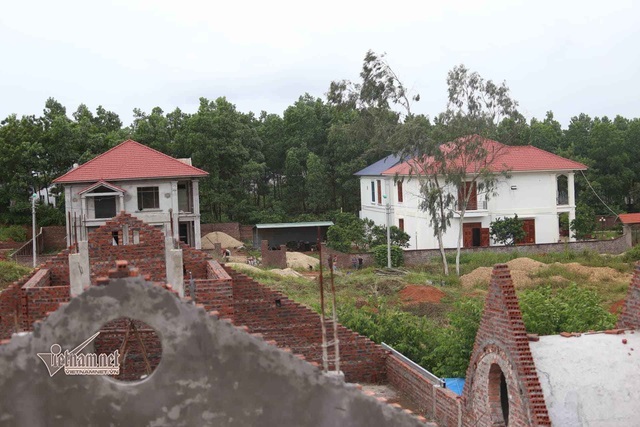 Dãy biệt thự “mọc” trên đất rừng: Vĩnh Phúc đang truy trách nhiệm - 1 Dãy biệt thự “mọc” trên đất rừng: Vĩnh Phúc đang truy trách nhiệm - 1