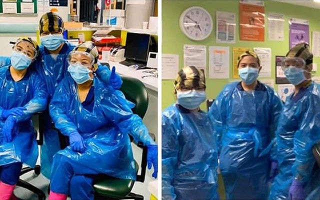 Y tá Anh trùm túi đựng rác vì thiếu đồ bảo hộ chống dịch Covid-19 - 1 Y tá Anh trùm túi đựng rác vì thiếu đồ bảo hộ chống dịch Covid-19 - 1