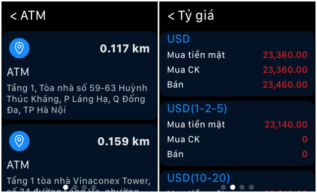 Trải nghiệm ngân hàng của tương lai, ứng dụng BIDV trên Apple Watch - 3
