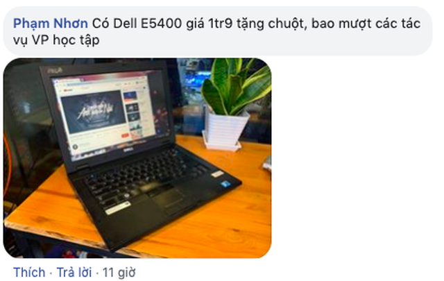 Học online mùa dịch lên ngôi, laptop cũ dưới 3 triệu đồng “cháy hàng - 4