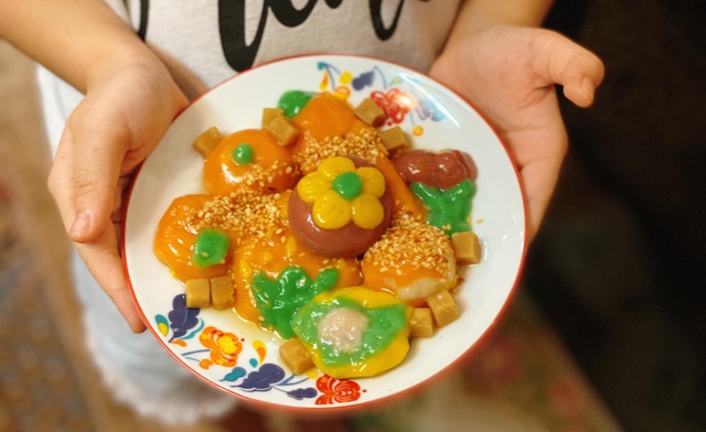 Chiêm ngưỡng những đĩa bánh trôi của nhà trồng được giữa mùa dịch - 4