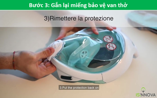 Kỹ sư Ý biến mặt nạ lặn thành mặt nạ dưỡng khí phục vụ chống dịch Covid-19 - 6 Kỹ sư Ý biến mặt nạ lặn thành mặt nạ dưỡng khí phục vụ chống dịch Covid-19 - 6