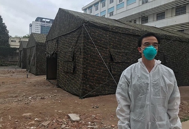 Xây dựng "bệnh viện" dã chiến ngay trong Bệnh viện Bạch Mai
