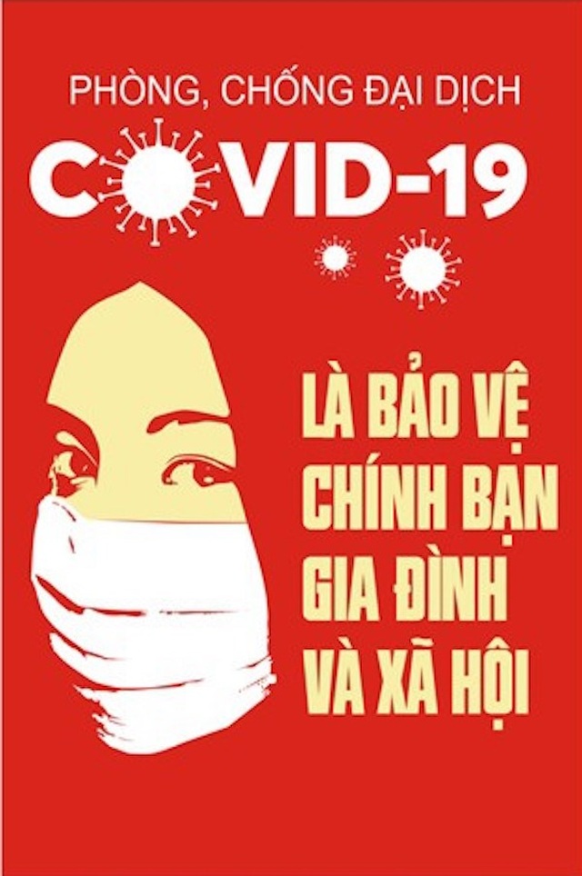 Ấn hành 14 mẫu tranh tuyên truyền cổ động chống dịch Covid-19 - Ảnh minh hoạ 13