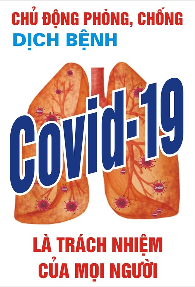 Ấn hành 14 mẫu tranh tuyên truyền cổ động chống dịch Covid-19 - Ảnh minh hoạ 8
