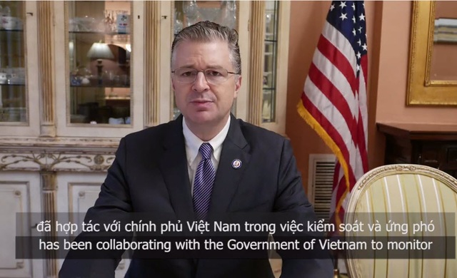 Đại sứ Mỹ cảm ơn những người Việt ở tuyến đầu chống dịch Covid-19
