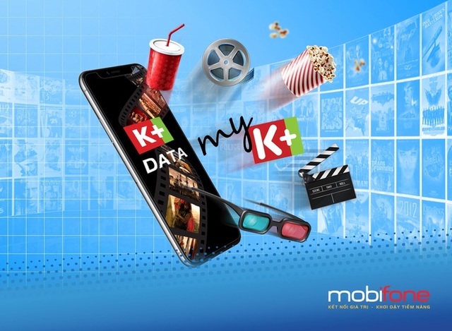Giải trí với kho phim, video K+ Data của MobiFone - 1 Giải trí với kho phim, video K+ Data của MobiFone - 1