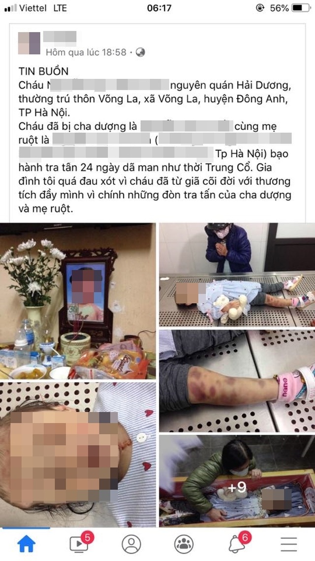 Vụ bé gái tử vong nghi do bạo hành: Bắt giữ khẩn cấp mẹ đẻ, bố dượng - 1 Vụ bé gái tử vong nghi do bạo hành: Bắt giữ khẩn cấp mẹ đẻ, bố dượng - 1