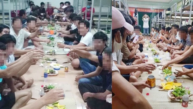30 người mua bia rượu, tụ tập ăn nhậu trong... khu cách ly - 1 30 người mua bia rượu, tụ tập ăn nhậu trong... khu cách ly - 1