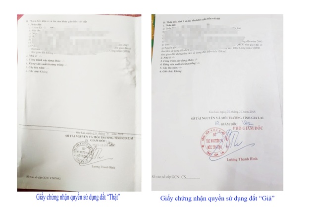 Gia Lai: Xuất hiện tình trạng làm giả sổ đỏ để lừa đảo, cầm cố tài sản - 2 Gia Lai: Xuất hiện tình trạng làm giả sổ đỏ để lừa đảo, cầm cố tài sản - 2