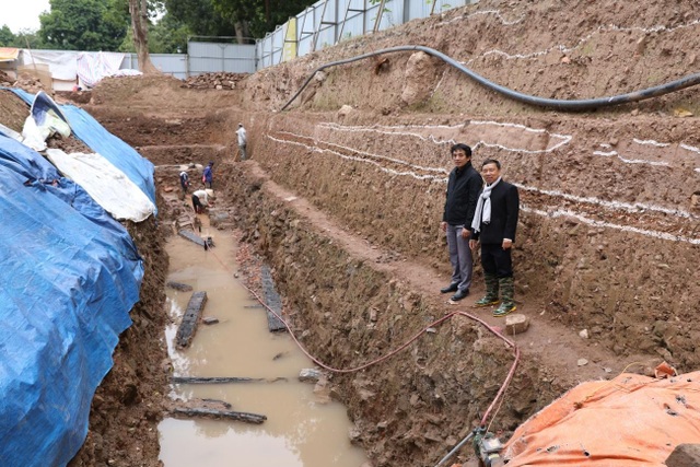 Phát hiện dấu tích vườn thượng uyển vùi sâu dưới Hoàng thành Thăng Long - 6 Phát hiện dấu tích vườn thượng uyển vùi sâu dưới Hoàng thành Thăng Long - 6