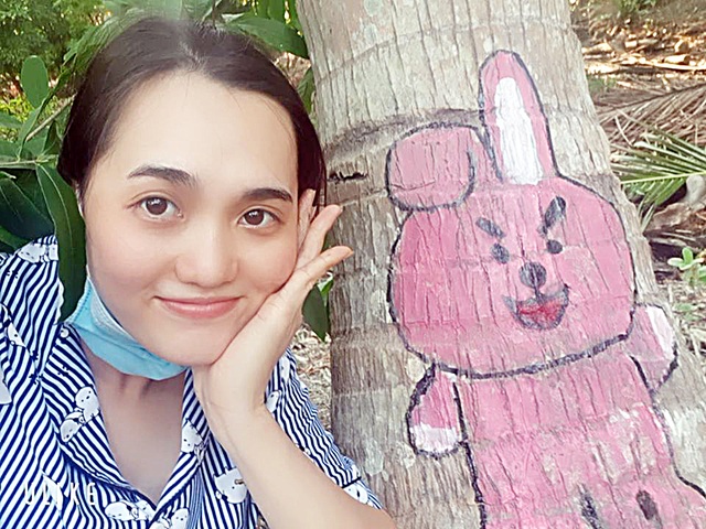Ở nhà tránh Covid-19, cô gái Trà Vinh trang trí vườn dừa gây chú ý - 4 Ở nhà tránh Covid-19, cô gái Trà Vinh trang trí vườn dừa gây chú ý - 4