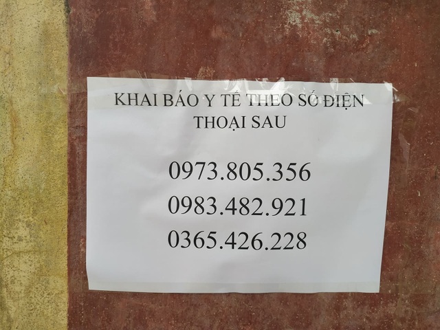 Mê Linh khẩn trương khoanh vùng F1, đến tận nhà dân thực hiện khai báo y tế - 4 Mê Linh khẩn trương khoanh vùng F1, đến tận nhà dân thực hiện khai báo y tế - 4