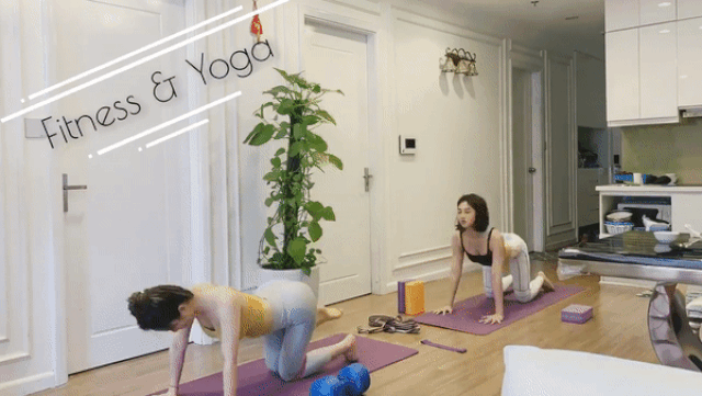Quỳnh Nga tiết lộ bài tập tại nhà để tránh tích “bé mỡ” giữa dịch Covid-19 - 1 Quỳnh Nga tiết lộ bài tập tại nhà để tránh tích “bé mỡ” giữa dịch Covid-19 - 1
