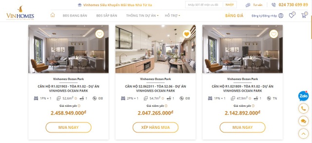 Vinhomes ra mắt Sàn giao dịch bất động sản trực tuyến - 3