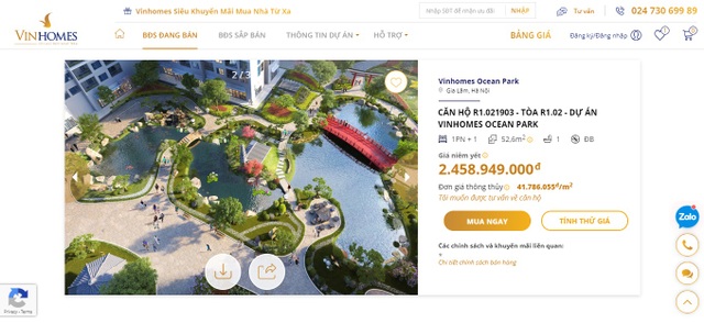 Vinhomes ra mắt Sàn giao dịch bất động sản trực tuyến - 4