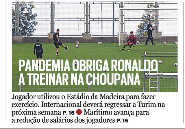 Chán tự tập trong nhà, C.Ronaldo trở lại với sân cỏ - 2 Chán tự tập trong nhà, C.Ronaldo trở lại với sân cỏ - 2