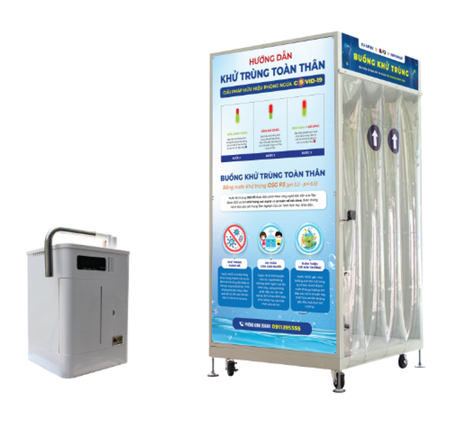 Khử khuẩn toàn thân công nghệ Nhật Bản - giải pháp mới ngăn ngừa Covid-19 - 2 Khử khuẩn toàn thân công nghệ Nhật Bản - giải pháp mới ngăn ngừa Covid-19 - 2
