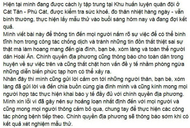 Một người từ Campuchia về chịu tang cha, 190 người khác phải cách ly - 1 Một người từ Campuchia về chịu tang cha, 190 người khác phải cách ly - 1