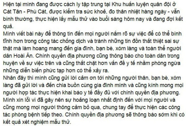 Một người từ Campuchia về chịu tang cha, 190 người khác phải cách ly - 1