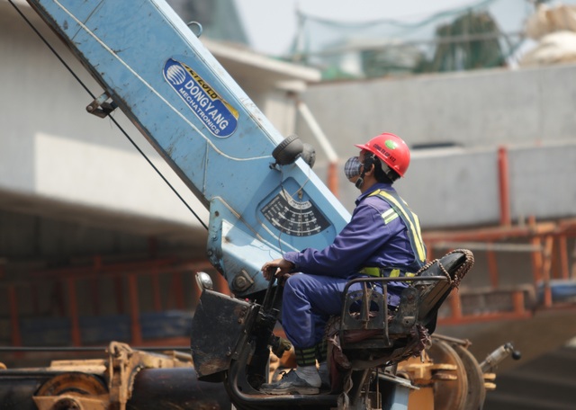 Ngày 30/9 thông xe đường trên cao Mai Dịch - Nam Thăng Long - 6 Ngày 30/9 thông xe đường trên cao Mai Dịch - Nam Thăng Long - 6