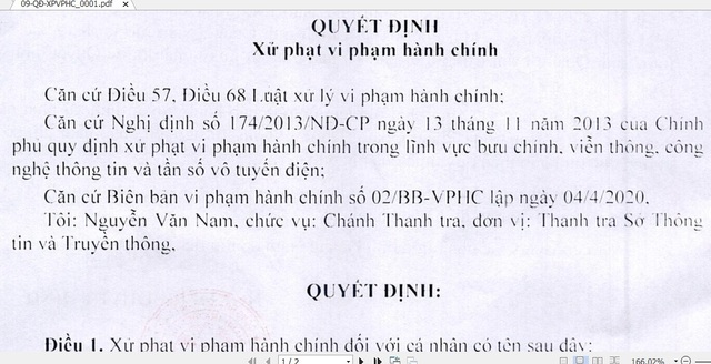 Xử phạt 3 đối tượng vì loan tin bắt cóc trẻ em không chính xác trên mạng - 1 Xử phạt 3 đối tượng vì loan tin bắt cóc trẻ em không chính xác trên mạng - 1